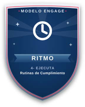 Cresta del peldaño Ritmo